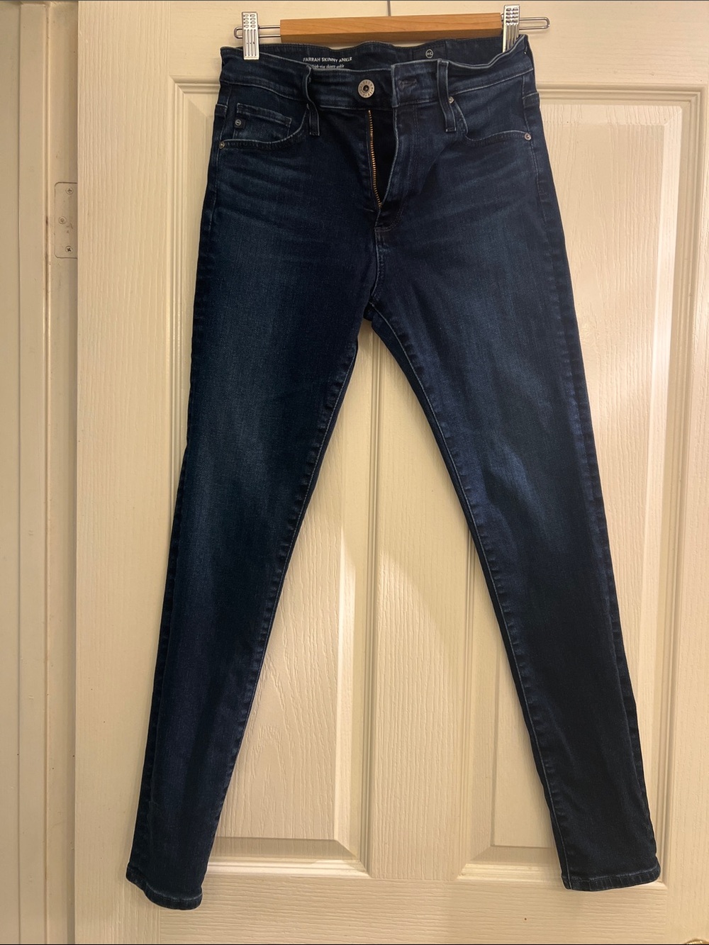AG Adriano Goldschmied Dark Indigo Stretch Skinny Jeans